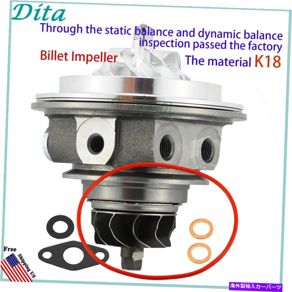 Turbo Charger K03ビレットターボカートリッジ53039880306 28231-2B700ヒュンダイ1.6ターボチャージャー K03 Billet Turbo Cartridge for 53039880306 28231-2B700 Hyundai 1.6 TurboCharger【並行輸入品】 87,780円