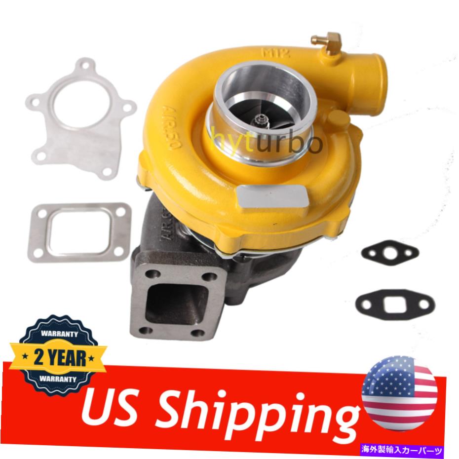 Turbo Charger T04E T3/T4 .63 A/R 57トリムイエローターボコンプレッサー400+HPブースト5ボルト T04E T3/T4 .63 A/R 57 TRIM YELLOW TURBO COMPRESSOR 400+HP BOOST 5 BOLT【並行輸入品】