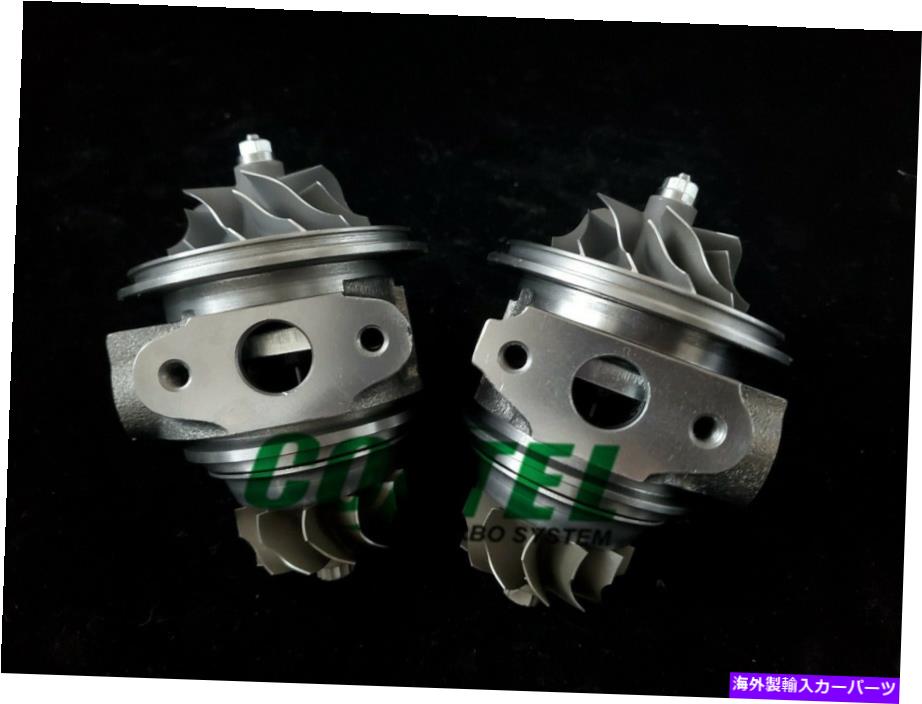 Turbo Charger BMW N54 135i 335i 535i 3.0LフロントおよびリアTD03-10TターボChra Cartridge 1ペア BMW N54 135i 335i 535i 3.0L Front and Rear TD03-10T Turbo CHRA Cartridge 1 Pair【並行輸入品】