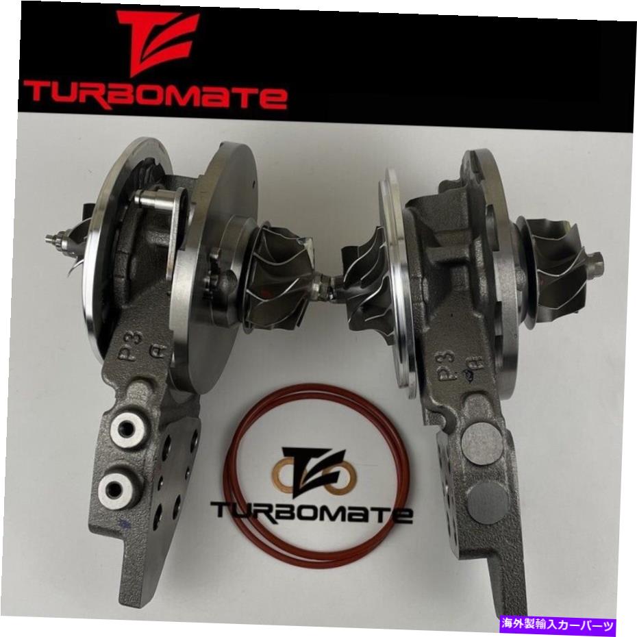 Turbo Charger Twin Turbo GT1852VK 755299 755300 for VW Touareg V10 TDI 230 KW AYH 2002-2009 Twin turbo GT1852VK 755299 755300 for VW Touareg V10 TDI 230 Kw AYH 2002-2009【並行輸入品】