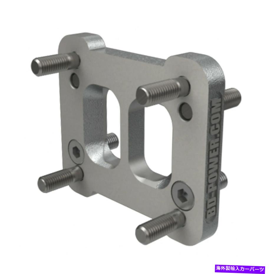 Turbo Charger BDディーゼル1044106ユニバーサルT3からT4ターボマウントアダプター排気マニホールドフランジ BD Diesel 1044106 Universal T3 to T4 Turbo Mount Adapter Exhaust Manifold Flange【並行輸入品】