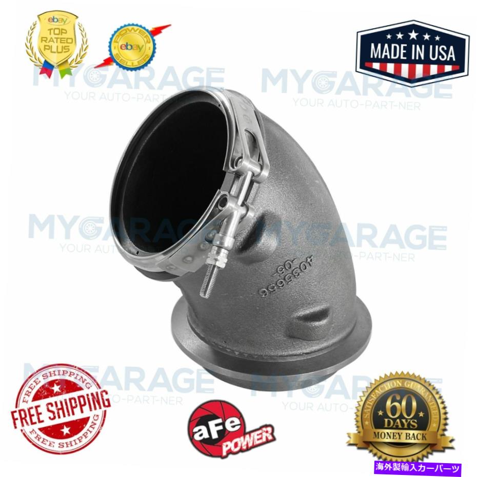 Turbo Charger 2500/3500のAFE 5.9Lパワーブラデルンナーターボチャージャーエルボの交換46-60057 aFe For 2500/3500 5.9L POWER BladeRunner Turbocharger Elbow Replacement 46-60057【並行輸入品】
