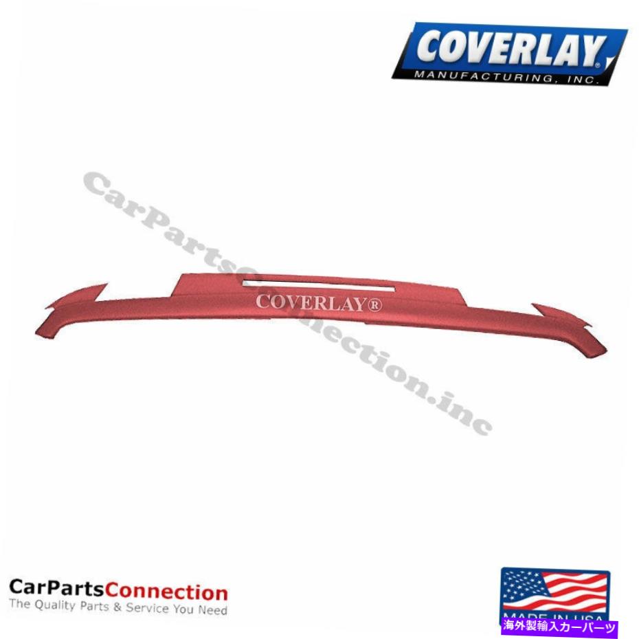 Dashboard Cover カバーレイ - ダッシュボードカバーレッド18-664-RDコルベットフロントアッパー Coverlay - Dash Board Cover Red 18-664-RD For Corvette Front Upper【並行輸入品】 55,638円