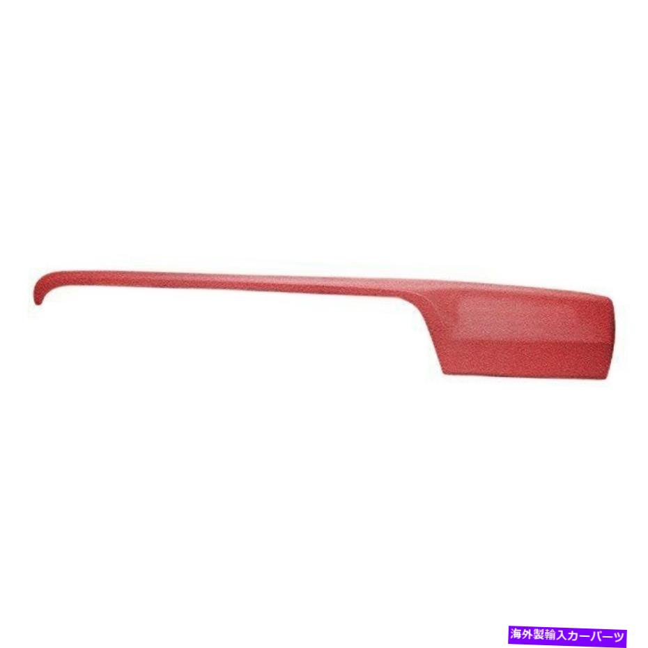 Dashboard Cover カバーレイ12-155フォードE-100用のA/C付き赤いダッシュボードカバー Coverlay 12-155 Red Dashboard Cover w/o A/C for Ford E-100【並行輸入品】