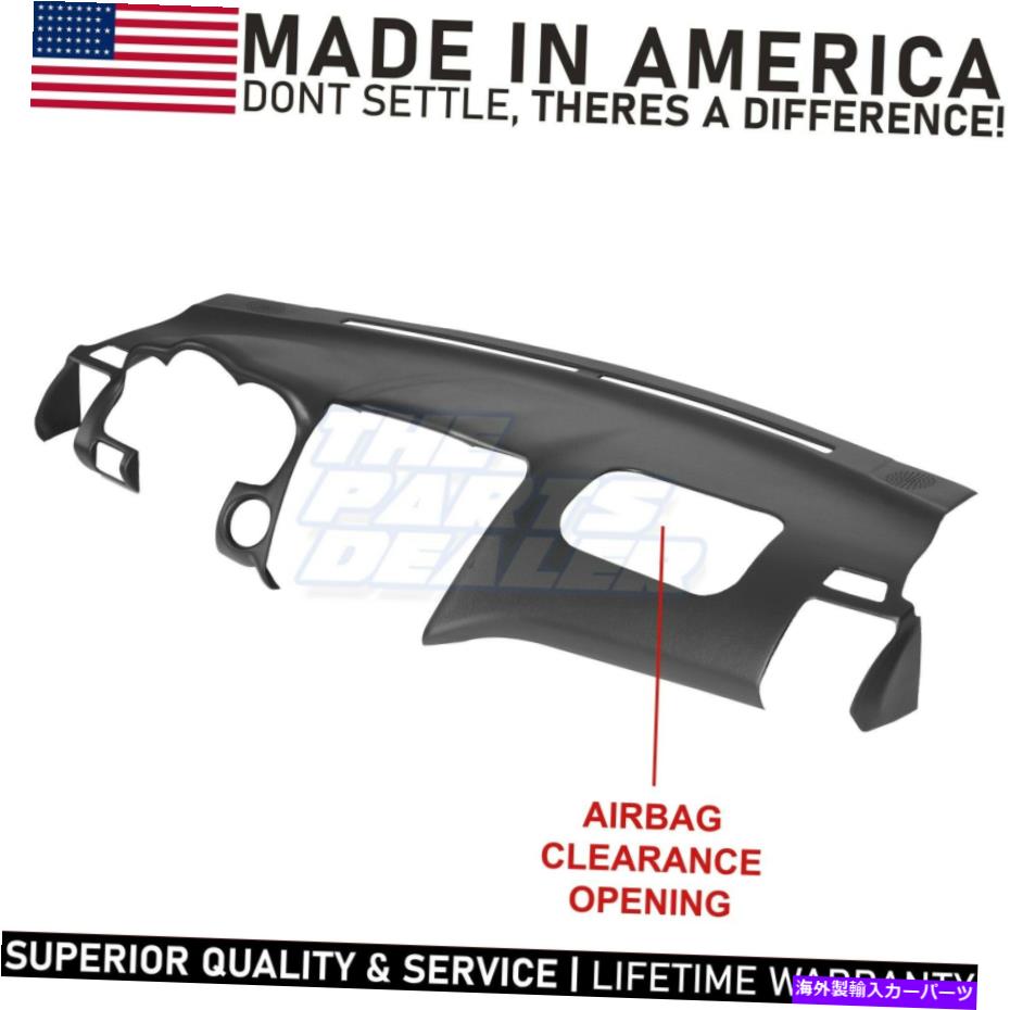 Dashboard Cover 04-09レクサスRX330用のセンタースピーカー付きオーバーレイオーバーレイの成形ダッシュカバーオーバーレイ Molded Dash Cover Overlay w/o Center Speaker for 04-09 Lexus RX330 in Black【並行輸入品】