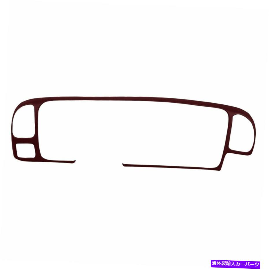 Dashboard Cover カバーレイ18-798IC 97-00シボレーGMCトラック用のマルーンインストルメントパネルカバー Coverlay 18-798IC Maroon Instrument Panel Cover For 97-00 Chevy GMC Trucks【並行輸入品】