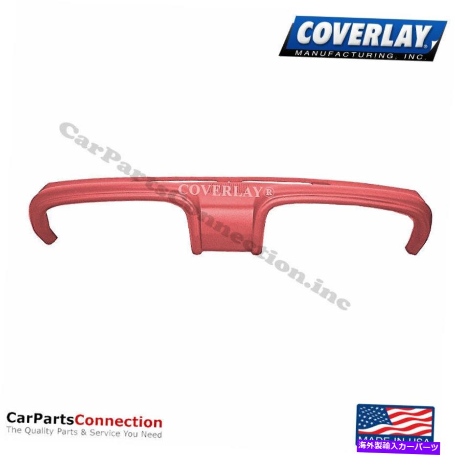 Dashboard Cover CoverLay-Dash Boardカバーレッド12-110S-RD用マスタング Coverlay - Dash Board Cover Red 12-110S-RD For Mustang【並行輸入品】
