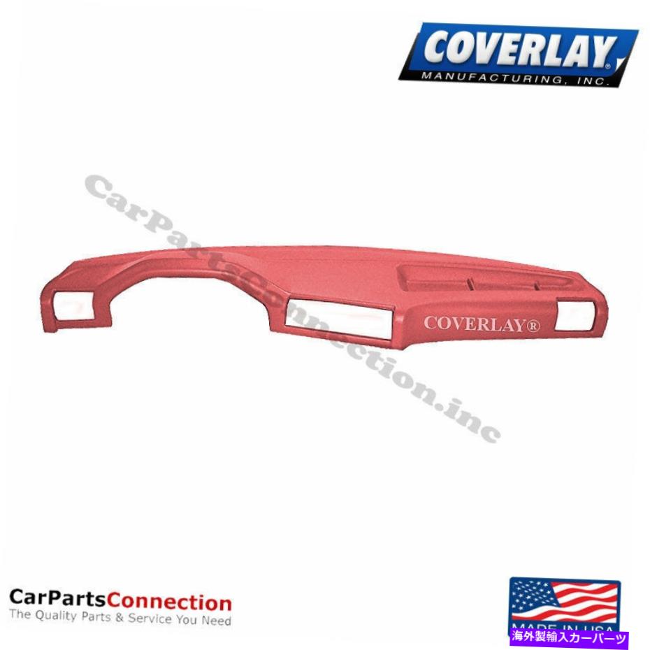 Dashboard Cover カバーレイ - ダッシュボードカバーレッド21-325LL-RD BMW Euro 3シリーズ用 Coverlay - Dash Board Cover Red 21-325LL-RD For BMW Euro 3-Series【並行輸入品】