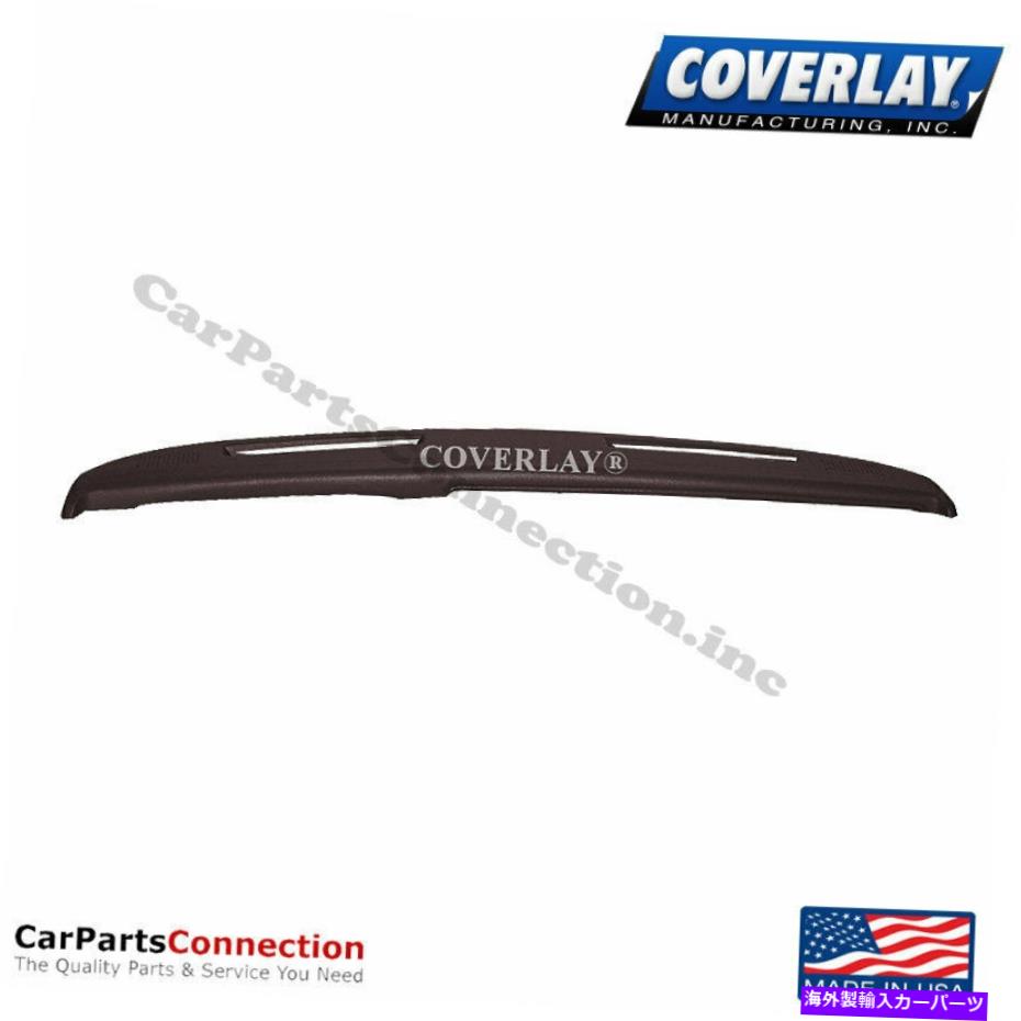 Dashboard Cover カバーレイダッシュボードカバーダークブラウンスピーカー付きダークブラウン18-658-DBRエルカミノ Coverlay-Dash Board Cover Dark Brown w/Outside Speakers 18-658-DBR For El Camino【並行輸入品】