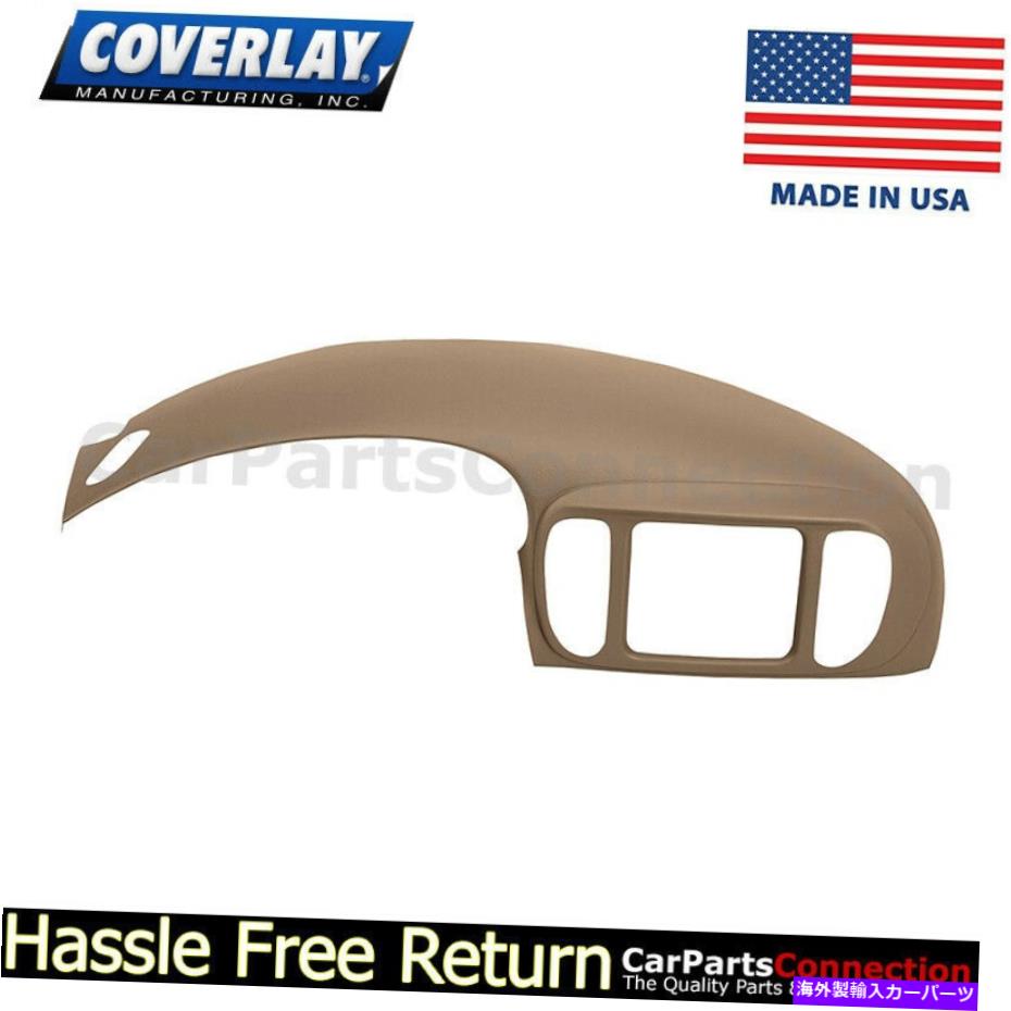 Dashboard Cover カバーレイライトブラウン12-976IC-LBR機器クラスターパネルF-150用のベゼルカバー Coverlay Light Brown 12-976ic-LBR Instrument Cluster Panel Bezel Cover For F-150【並行輸入品】