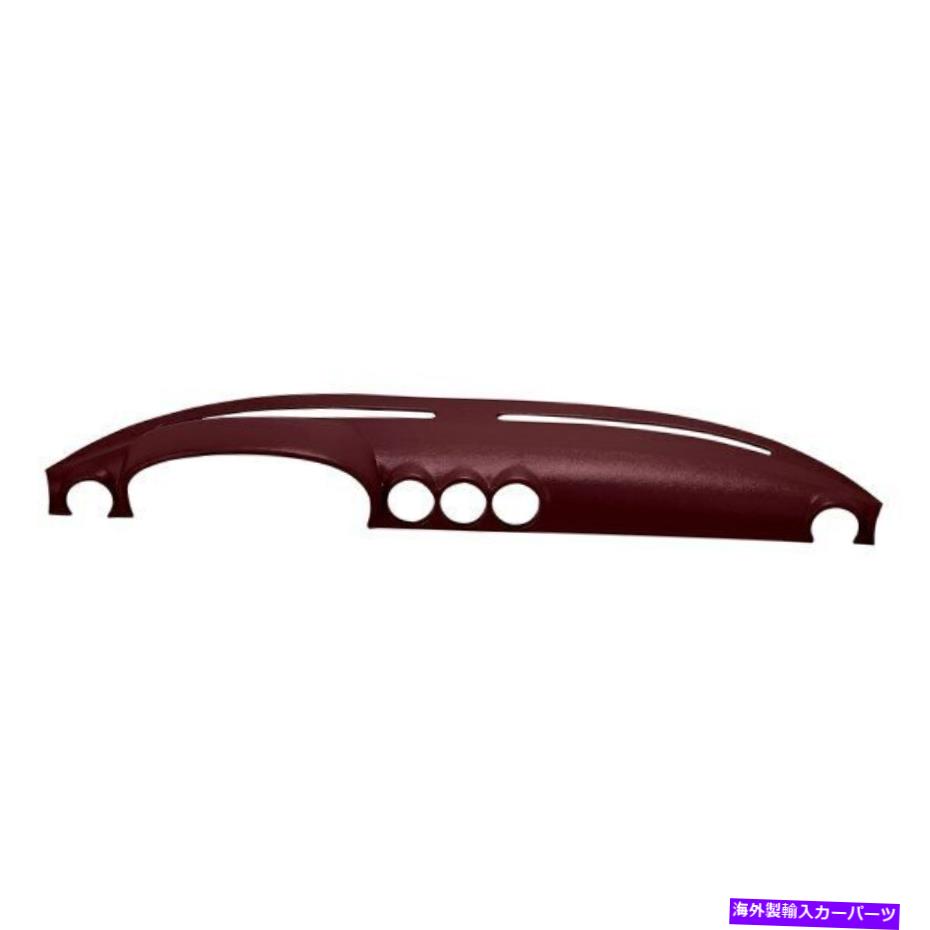 Dashboard Cover 86-89のカバーレイ16-350llメルセデス560SLマルーンダッシュカバー付きセンサーカットアウト Coverlay 16-350LL for 86-89 Mercedes 560SL Maroon Dash Cover w/o Sensor Cut Out【並行輸入品】