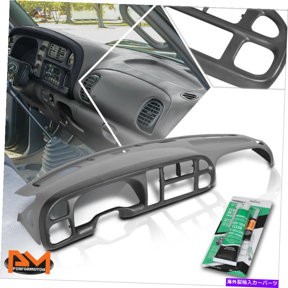 Dashboard Cover 98-02ダッジRAM 1500-3500ダッシュボードキャップベゼルオーバーレイヤー+インストルメントパネル For 98-02 Dodge Ram 1500-3500 Dashboard Cap Bezel Overlayer+Instrument Panel【並行輸入品】
