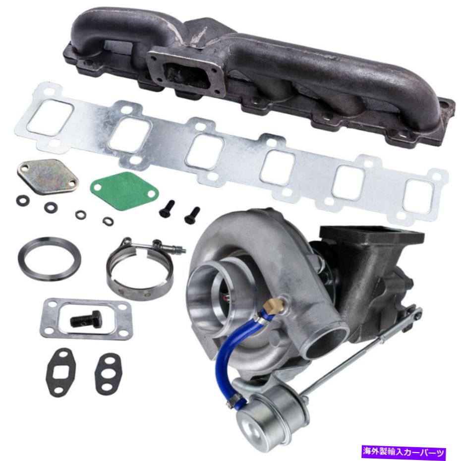 Turbo Charger T04E T3 T4 420BHP Vバンドターボターボチャージャーコンプレッサー400 +HPブースト +マニホールド T04E T3 T4 420BHP V-band Turbo Turbocharger Compressor 400+HP Boost +Manifold【並行輸入品】