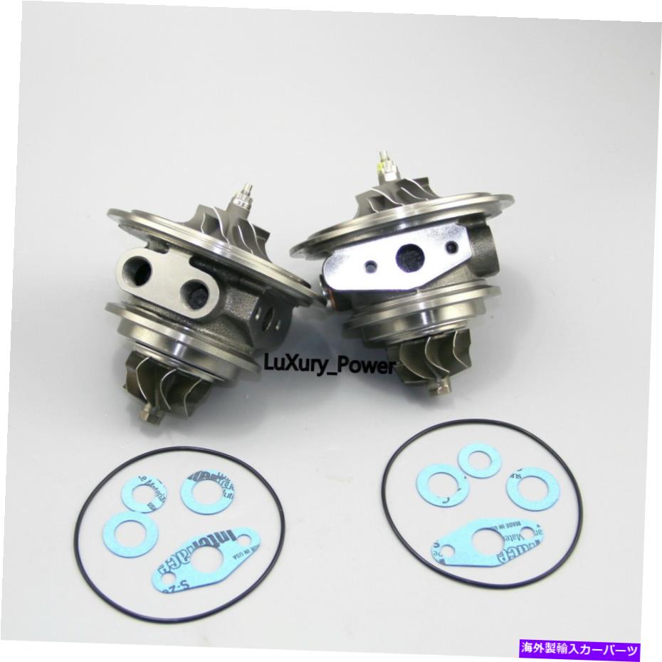 Turbo Charger ペアツインターボフォード警察インターセプター3.5L EcoBoost 2013-のペア Pair twin Turbo CHRA Cartridge for Ford Police Interceptor 3.5L EcoBoost 2013-【並行輸入品】