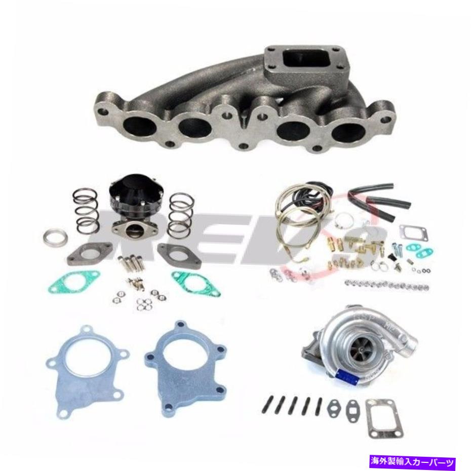 Turbo Charger Rev9 90-94トヨタMR-2 3SGTE T3T4 T3マニホールドターボ充電器セットアップキット350HP+ REV9 90-94 TOYOTA MR-2 3SGTE T3T4 T3 MANIFOLD TURBO CHARGER SET UP KIT 350HP+【並行輸入品】｜Us Custom Parts Shop USDM
