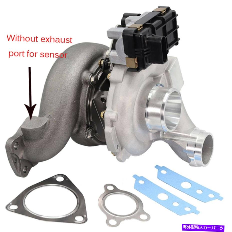 Turbo Charger メルセデススプリンターフレイトライナー3.0L用の電気アクチュエーター付きターボターボチャージャー付きターボチャージャー Turbo Turbocharger w/ Electric Actuator for Mercedes Sprinter Freightliner 3.0L【並行輸入品】