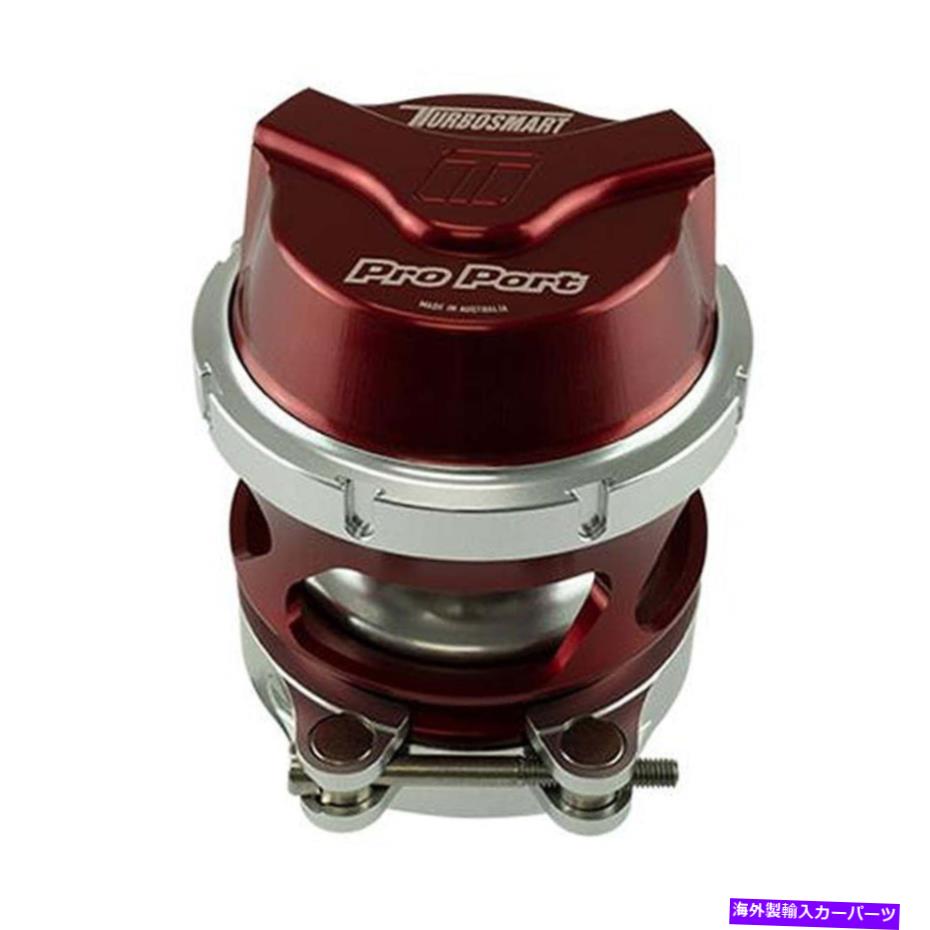Turbo Charger TS-0208-1114 Turbosmart Gen v Proポートブローオフバルブレッド TS-0208-1114 TURBOSMART GEN V PRO PORT BLOW-OFF VALVE RED【並行輸入品】