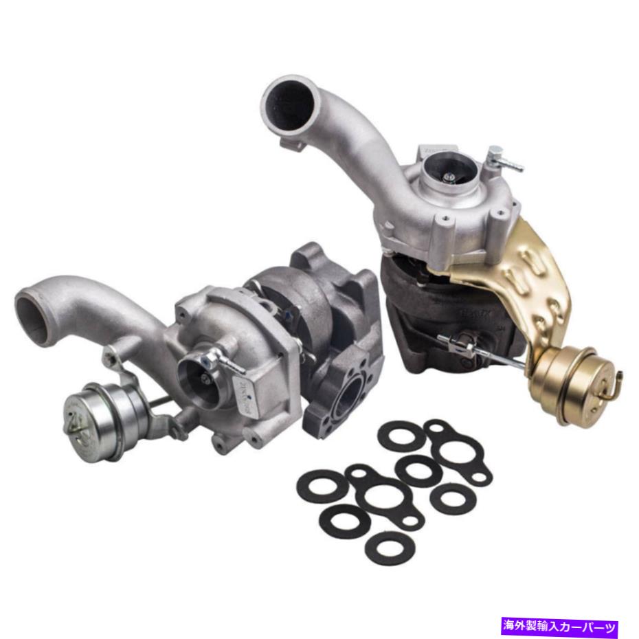 Turbo Charger アウディRS6の左＆右ターボ2004 4D BCY Biturbo C5 53049880028/29 K04 Left & Right Turbo for Audi RS6 2004 4D BCY Biturbo C5 53049880028/29 K04【並行輸入品】