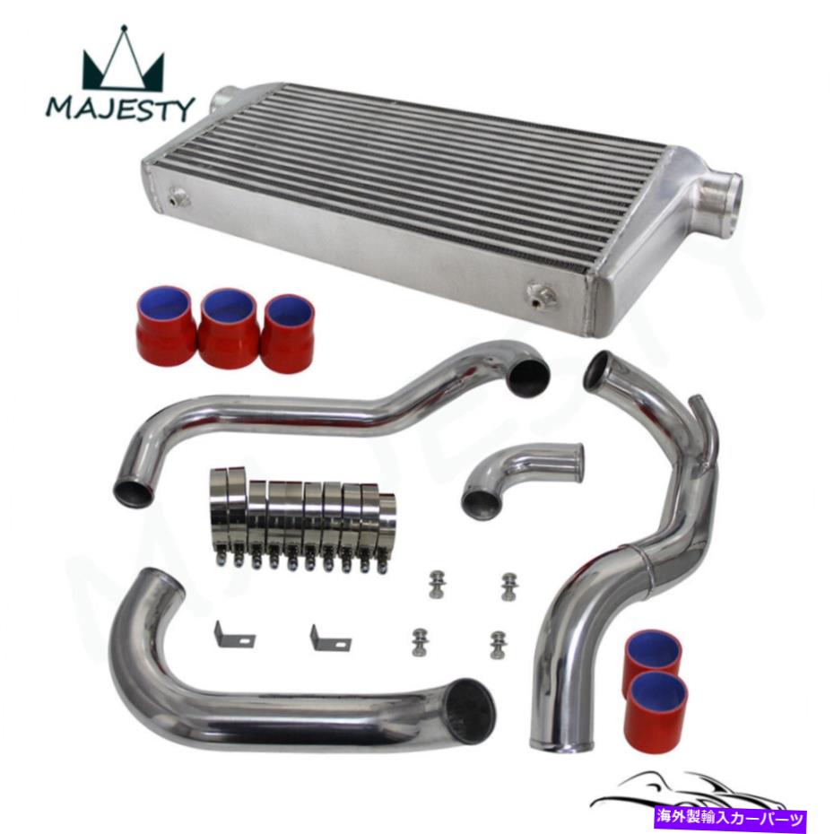 Turbo Charger 日産のターボインタークーラー＆パイプキット240SX S13 2.4Lターボチャージ89-94赤 Turbo Intercooler & Pipe Kit For Nissan 240SX S13 2.4L TurboCharger 89-94 Red【並行輸入品】