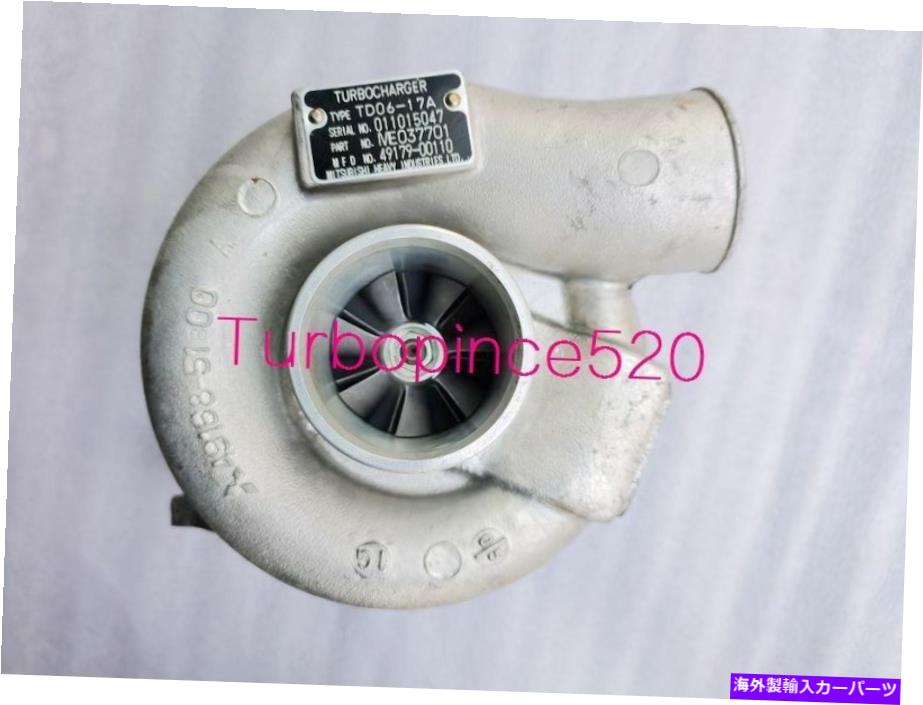 Turbo Charger 新しい本物のMHI TD06-17A 49179 00110 CATO 800-5掘削機6D31Tターボチャージャー NEW GENUINE MHI TD06-17A 49179 00110 CATO 800-5 Excavator 6D31T turbocharger【並行輸入品】