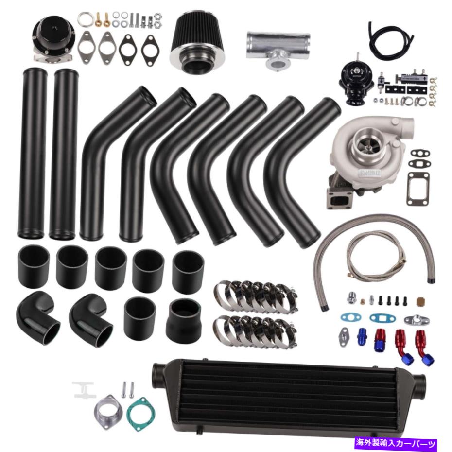 Turbo Charger BMW E36 323i I6 1995-1999インタークーラー+パイプ+オイルライン+BOV 11PCS用のT3ターボキット T3 Turbo Kit for BMW E36 323i i6 1995-1999 Intercooler+Pipe+Oil Line+BOV 11PCS【並行輸入品】｜Us Custom Parts Shop USDM