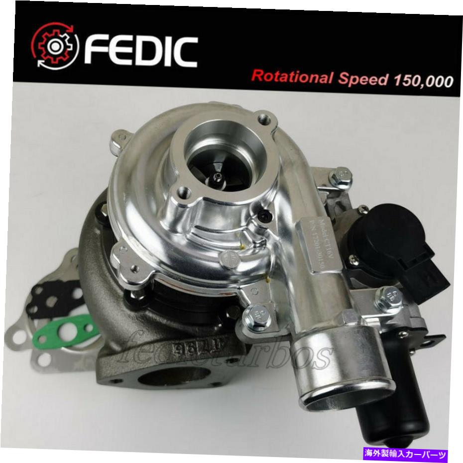 Turbo Charger ターボチャージャーCT16V 17201-30150 TOYOTA HIACE 3.0 D4D 1KD-FTV 126 KW 2007 Turbocharger CT16V 17201-30150 for Toyota Hiace 3.0 D4D 1KD-FTV 126 Kw 2007【並行輸入品】