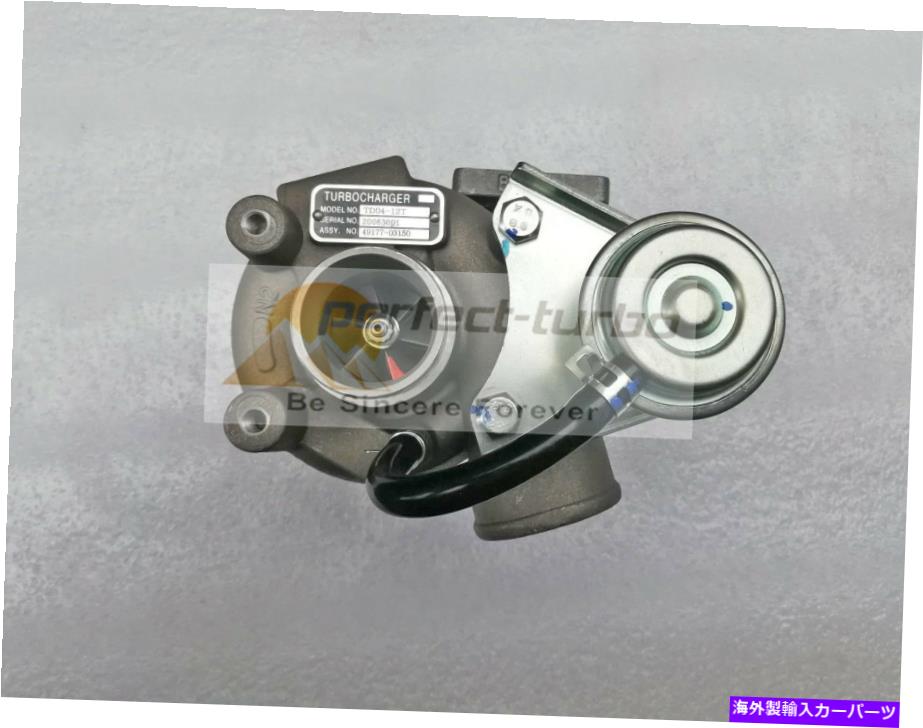 Turbo Charger TD04-12T 1C050-17013 49177-03150 Kubota V3300Di-T用のターボチャージャーターボ TD04-12T 1C050-17013 49177-03150 Turbocharger Turbo For Kubota V3300DI-T【並行輸入品】