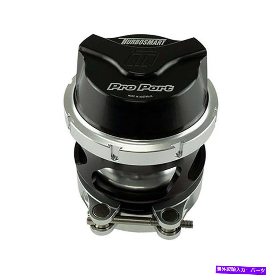 Turbo Charger TS-0208-1112 Turbosmart Gen v Proポートブローオフバルブブラック TS-0208-1112 TURBOSMART GEN V PRO PORT BLOW-OFF VALVE BLACK【並行輸入品】
