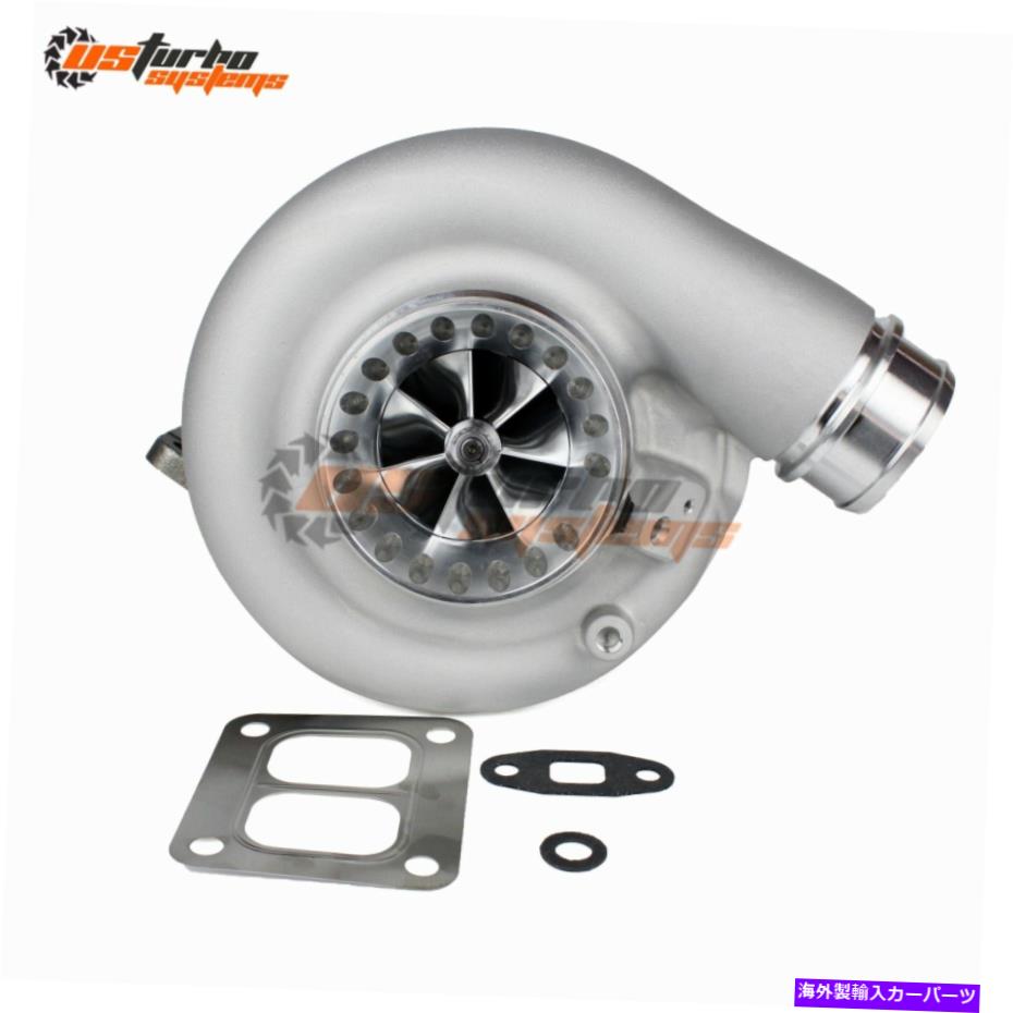 Turbo Charger アフターマーケットS300SX S363 63/87.4mmビレットホイールターボT4 .91A/Rタービンハウジング Aftermarket S300SX S363 63/87.4mm Billet Wheel Turbo T4 .91A/R Turbine Housing【並行輸入品】