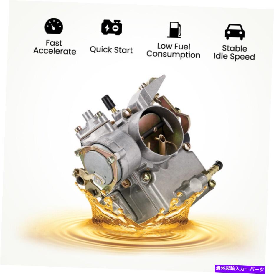 Carburetor 34ハードウェア付きPICT-3キャブレターVWビートルにフィットする12V電動113129031K 34 Pict-3 Carburetor With Hardware 12V Electric Fit For VW Beetle 113129031K【並行輸入品】 59,334円