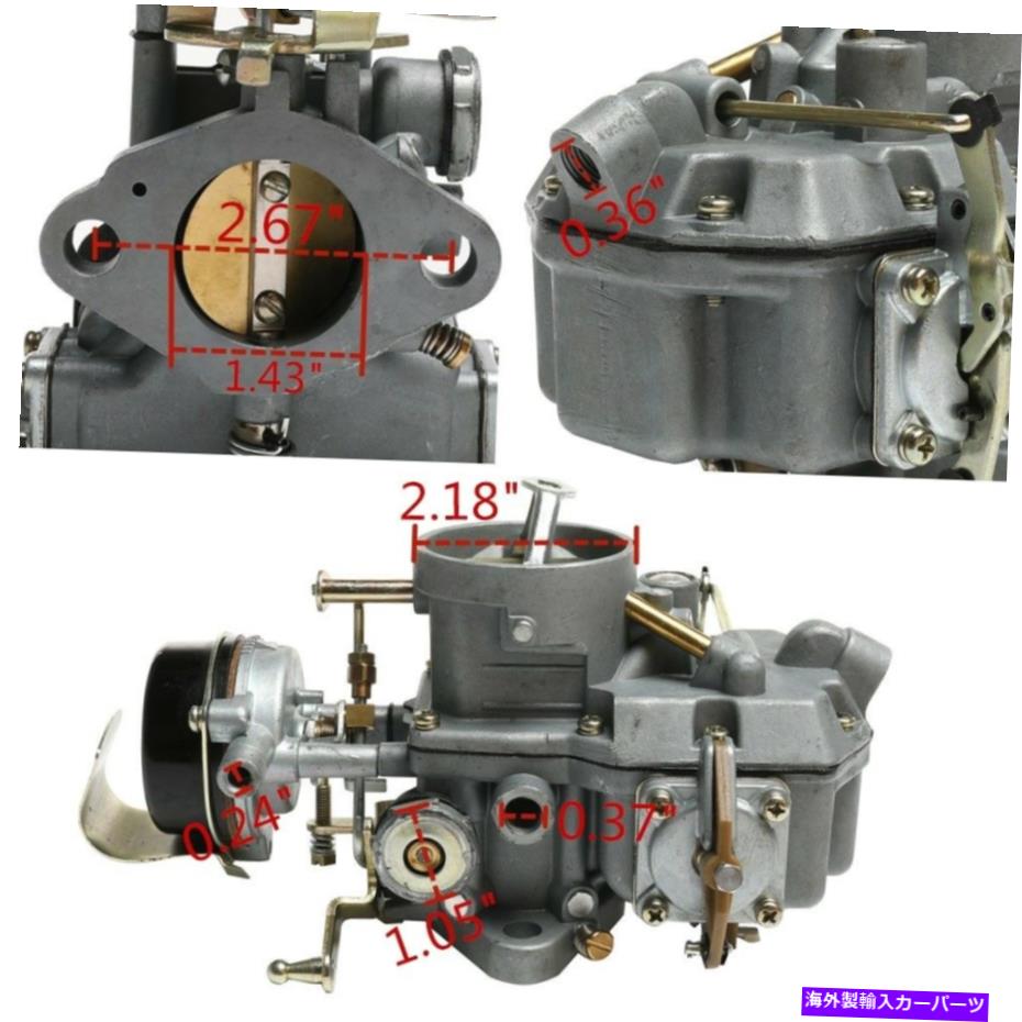 Carburetor Ford-Autolite 1100キャブレター170および200エンジン用 For Ford-Autolite 1100 Carburetor 170 & 200 Engines【並行輸入品】