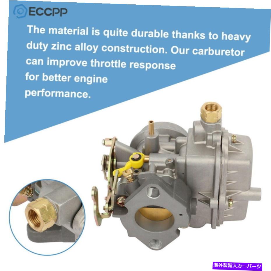 Carburetor ホーリータイプ1バレルダウンドラフトキャブレタージープウィリスのユニバーサルCJ3B CJ5 CJ6 Holley Type 1 Barrel Downdraft Carburetor Universal For Jeep Willys Cj3B Cj5 Cj6【並行輸入品】