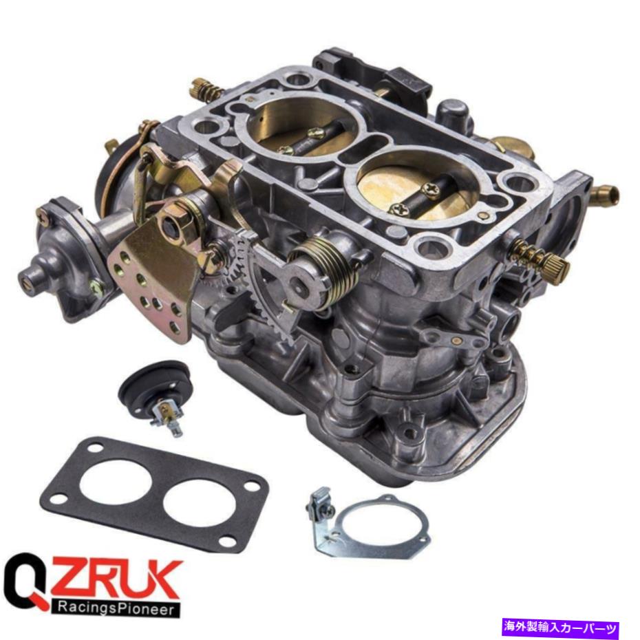 Carburetor 38x38のキャブレター2バレル炭水化物フィットフィアットルノーフォードvwミツビシュダウォー Carburetor For 38X38 2 Barrel Carb Fit Fiat Renault Ford VW Mitsubishi Daewoo【並行輸入品】