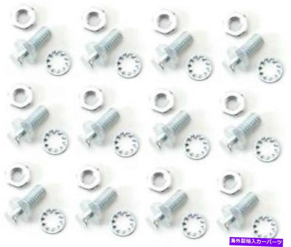 Carburetor Edelbrock 8018キャブレタースロットルスタッドオートトランスキックダウンスタッド12パック Edelbrock 8018 Carburetor Throttle Stud Auto Trans Kickdown Stud 12 PACK【並行輸入品】