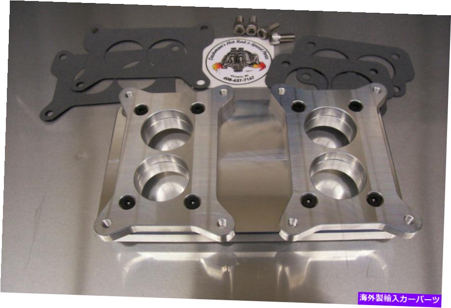Carburetor フィット4-71 471ブロワーアダプターキャブレタースーパーチャージャーインテークホリー4412および2300 Fits 4-71 471 Blower Adapter Carburetor Supercharger Intake Holley 4412 and 2300【並行輸入品】