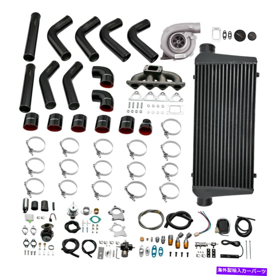 Turbo Charger T3/T4インタークーラーパイピングオイルラインウェストゲートターボキットホンダシビックBシリーズ T3/T4 Intercooler Piping Oil Line Wastegate Turbo Kits for Honda Civic B Series【並行輸入品】｜Us Custom Parts Shop USDM