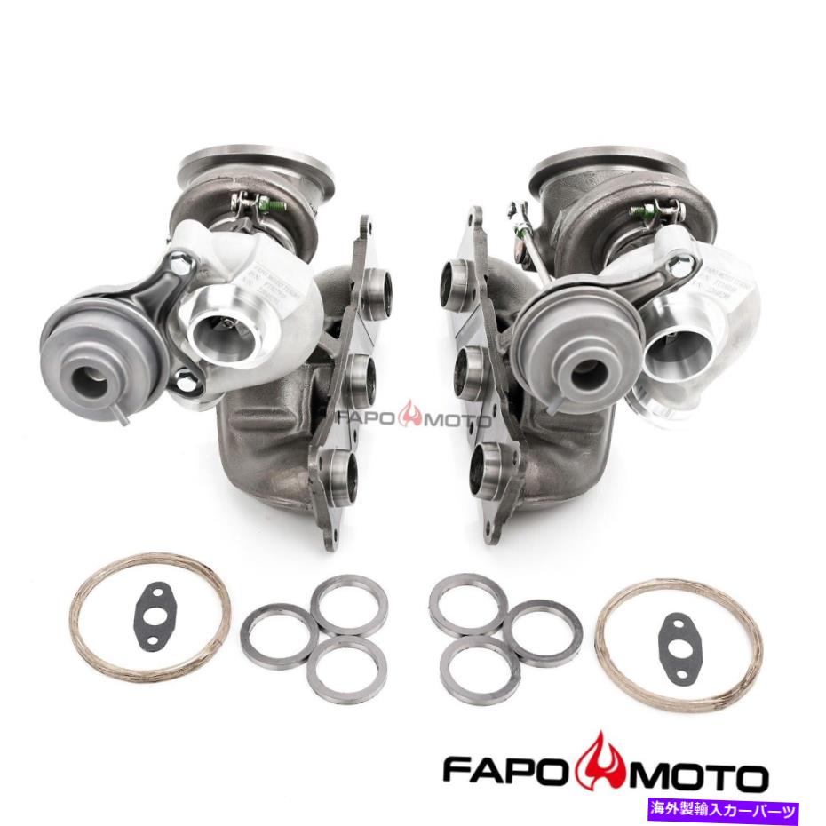 Turbo Charger BMW N54 535i 135i Z4 X6 740i E60 E82 E89 F71 F71 F01用FAPO 500HPツインターボスTD03 FAPO 500HP Twin Turbos TD03 for BMW N54 535i 135i Z4 X6 740i E60 E82 E89 F71 F01【並行輸入品】｜Us Custom Parts Shop USDM 141,185円