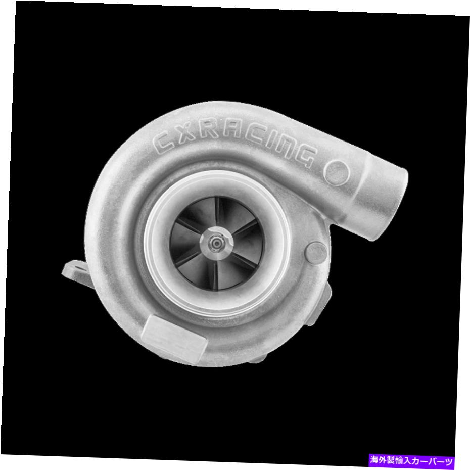 Turbo Charger CxRacing T72デュアルボールベアリングターボチャージャーT4 .81AR PトリムドリフトレースS13 CXRacing T72 Dual Ball Bearing TurboCharger T4 .81AR P Trim Drift Racing for S13【並行輸入品】