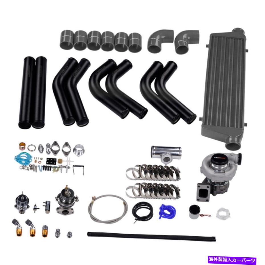 Turbo Charger MaxPeedingrods Universal T3/T4 T04Eターボインタークーラーオイルホースキット400+HP MaXpeedingrods Universal T3/T4 T04E Turbo Intercooler Oil Hose Kit 400+HP【並行輸入品】