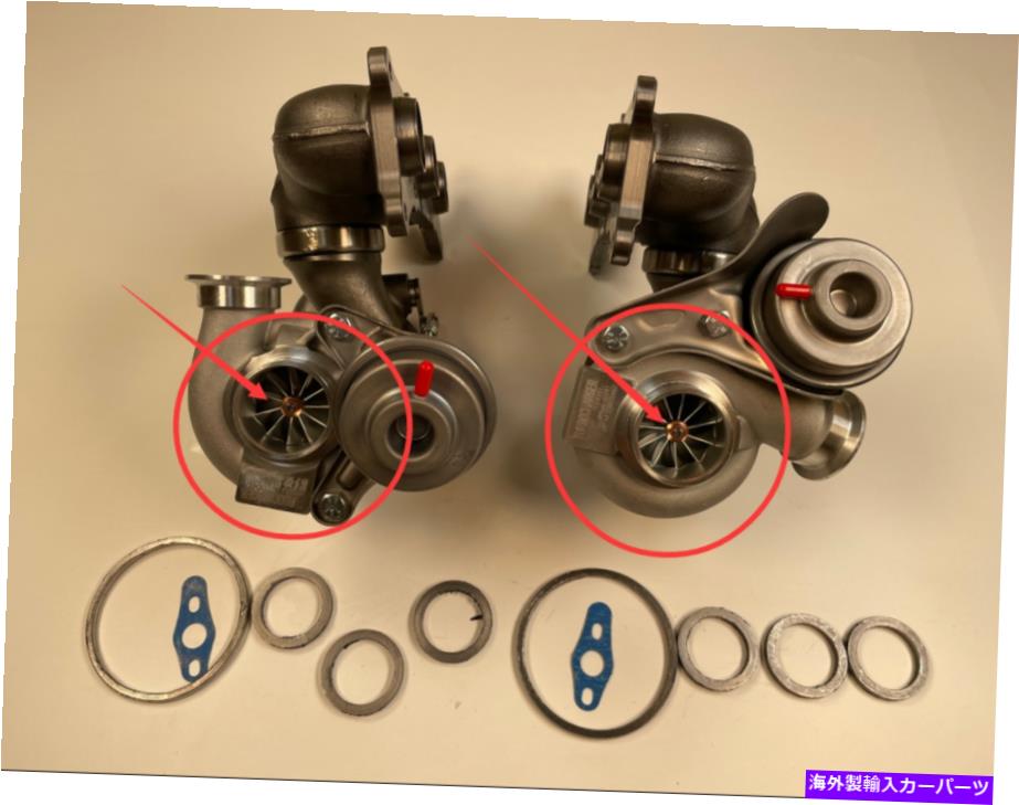 Turbo Charger バランスTD04L4-17Tアップグレード2つのターボチャージャーBMW N54 335IS 335XI 335I 3.0L Balanced TD04L4-17T Upgraded TWO Turbocharger BMW N54 335is 335xi 335i 3.0L【並行輸入品】