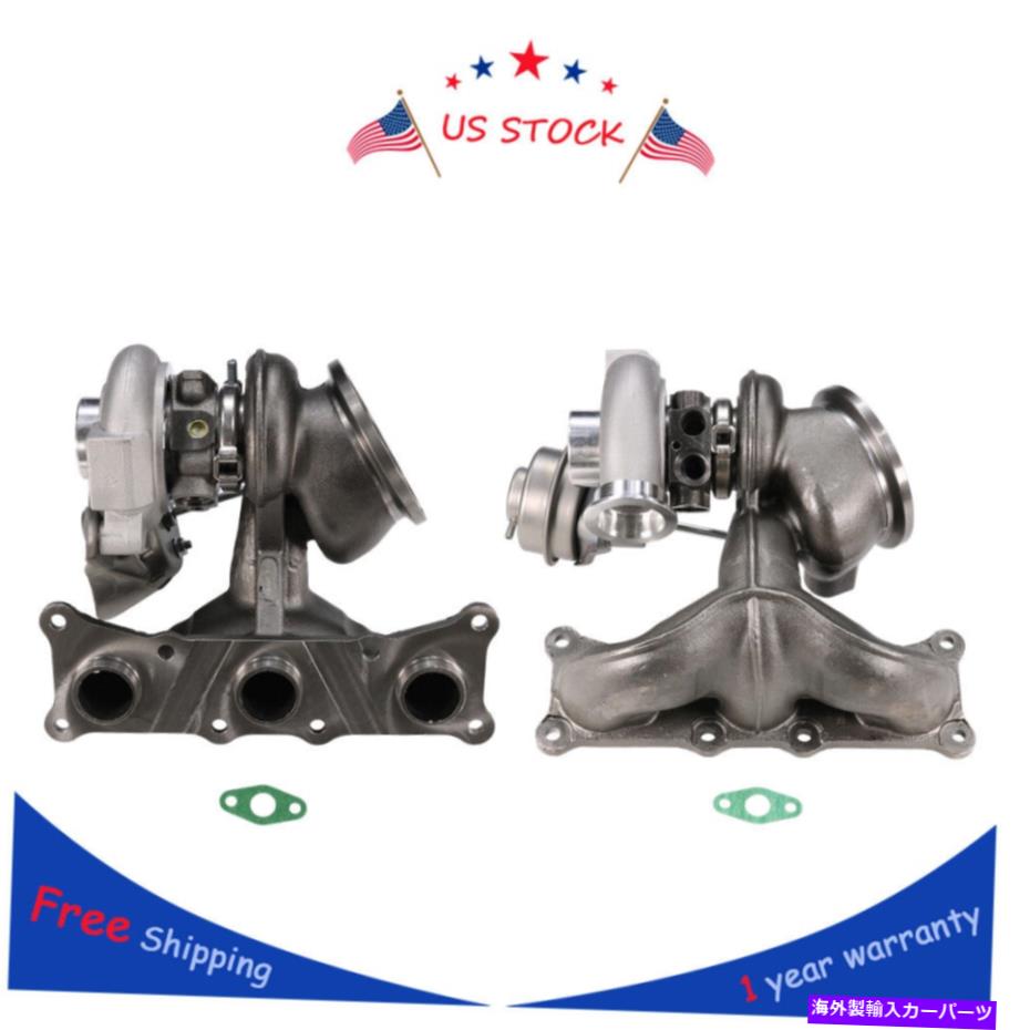 Turbo Charger 2006-2010のツインターボBMW N54 135i 335i 335XI 535i E90 E92 E93 3.0L TD03 N54 Twin Turbos For 2006-2010 BMW N54 135i 335i 335xi 535i E90 E92 E93 3.0L TD03 N54【並行輸入品】