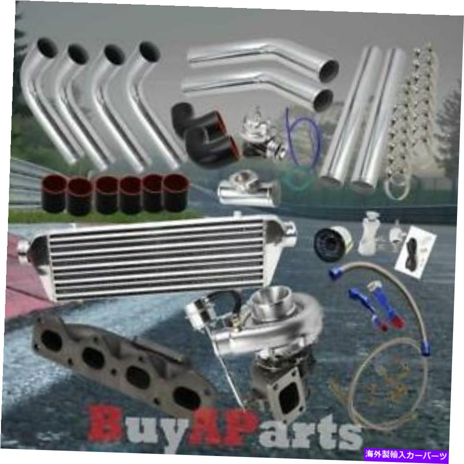 Turbo Charger DIY Chrome Intercooler Piping Black Coupler Turbo Kit for 90-93 Mazda Miata 1.6L DIY Chrome Intercooler Piping Black Coupler Turbo Kit for 90-93 Mazda Miata 1.6L【並行輸入品】｜Us Custom Parts Shop USDM