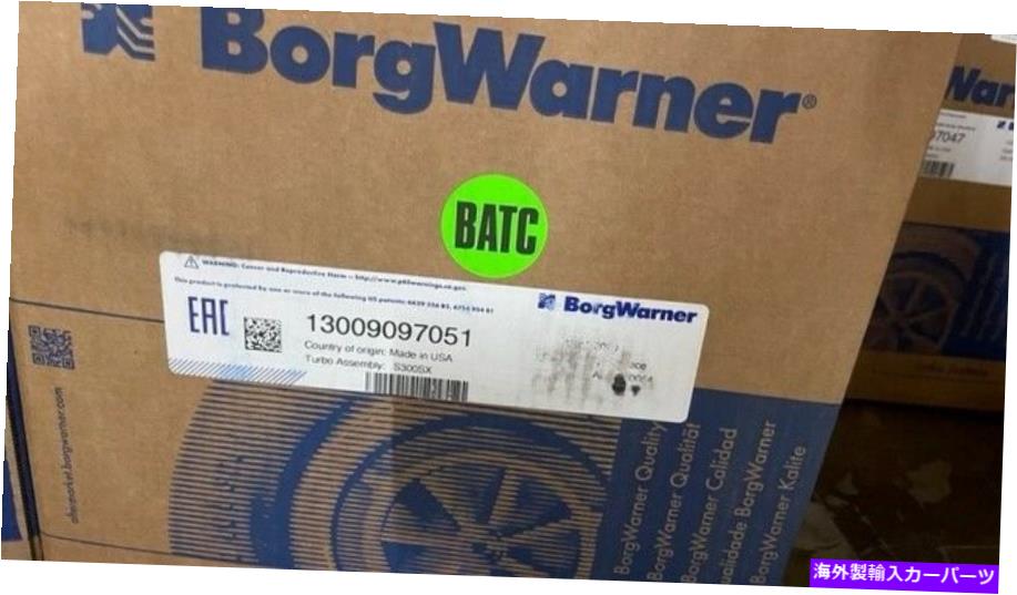 Turbo Charger Borgwarner S300SX-E 13009097051 - 在庫 - eBayでの最速の配送!!! BORGWARNER S300SX-E 13009097051 --IN STOCK-- FASTEST SHIPPING ON EBAY!!!【並行輸入品】