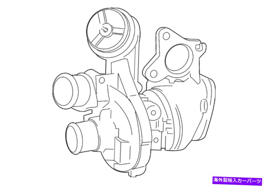 Turbo Charger 本物のフォードターボチャージャーアセンブリDL3Z-6K682-E Genuine Ford Turbocharger Assembly DL3Z-6K682-E【並行輸入品】