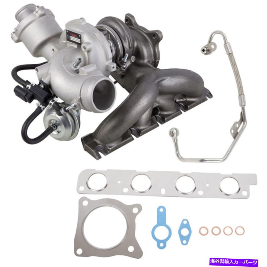Turbo Charger アウディA4 A5 A6 Q5 2.0T Caeb Turbo w/ TurboChargerガスケットとオイルラインギャップ用 For Audi A4 A5 A6 Q5 2.0T CAEB Turbo w/ Turbocharger Gaskets & Oil Line GAP【並行輸入品】