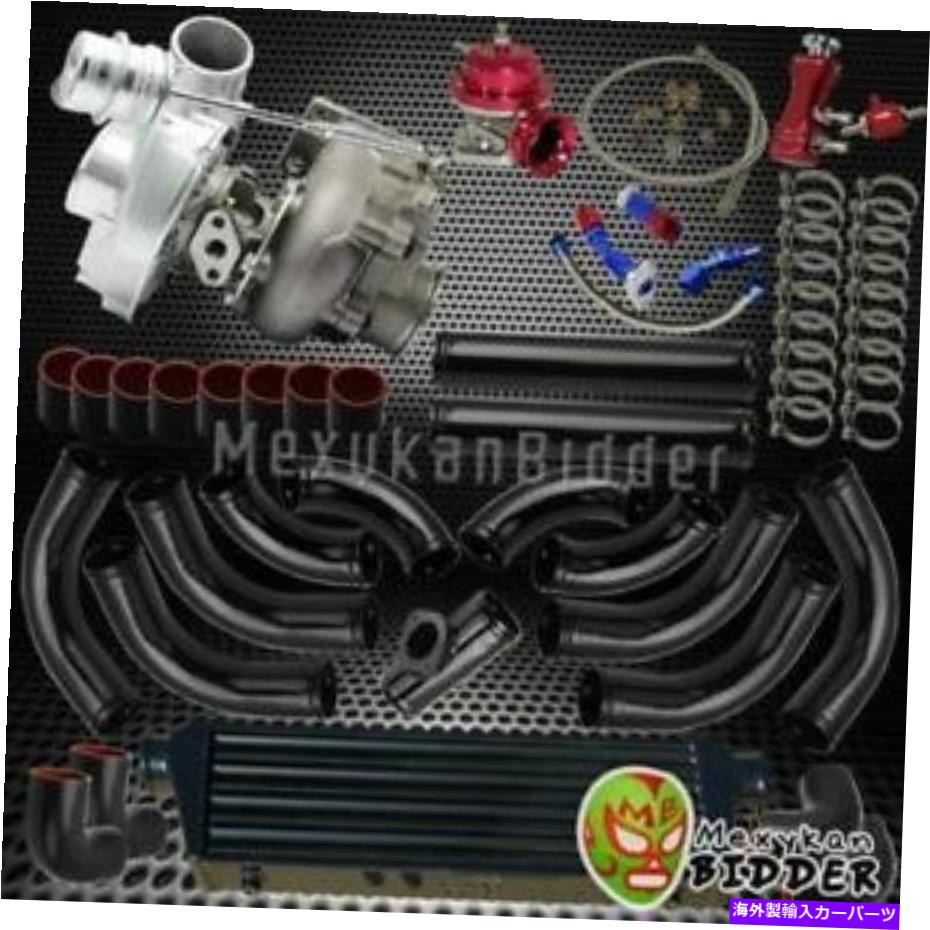 Turbo Charger ユニバーサルT3/T4ブラック12PCパイピング/カプラー400+HP Vバンドターボチャージャーアップグレードキット Universal T3/T4 Black 12PC Piping/Coupler 400+HP V-Band Turbocharger Upgrade Kit【並行輸入品】｜Us Custom Parts Shop USDM