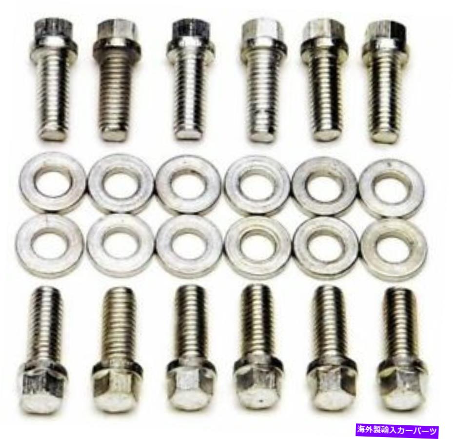 Intake Manifold Edelbrock 8508 Intake Manifold Bolt Set、Ford FE、3/8インチx 1.500インチ、12pt。 h Edelbrock 8508 Intake Manifold Bolt Set, Ford FE, 3/8 in.-16 x 1.500 in, 12pt. H【並行輸入品】