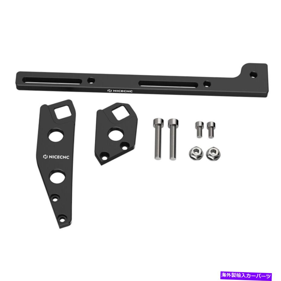 Intake Manifold NICECNC LS1板金摂取マニホールドブラック用のスロットルケーブルブラケット NICECNC LS1 Throttle Cable Bracket For Sheet Metal Intake Manifold Black【並行輸入品】