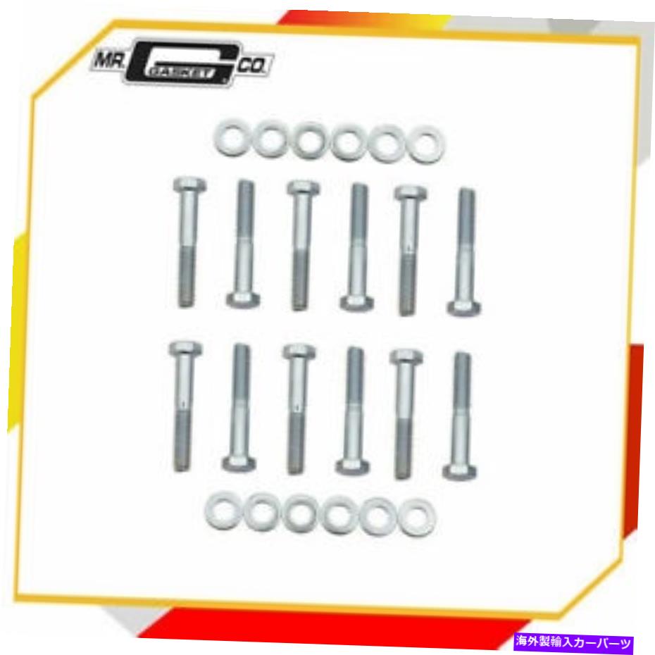 Intake Manifold Mr. Gasket 958g Intakeマニホールドボルト5/16インチx 2インチヘックスヘッド亜鉛仕上げ Mr. Gasket 958G Intake Manifold Bolts 5/16 in.-18 x 2 in. Hex Head Zinc Finish【並行輸入品】 35,250円