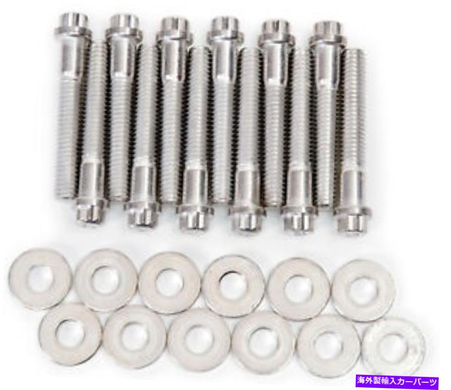 Intake Manifold Edelbrock 8528 Performerシリーズインテークマニホールドボルトキット Edelbrock 8528 Performer Series Intake Manifold Bolt Kit【並行輸入品】